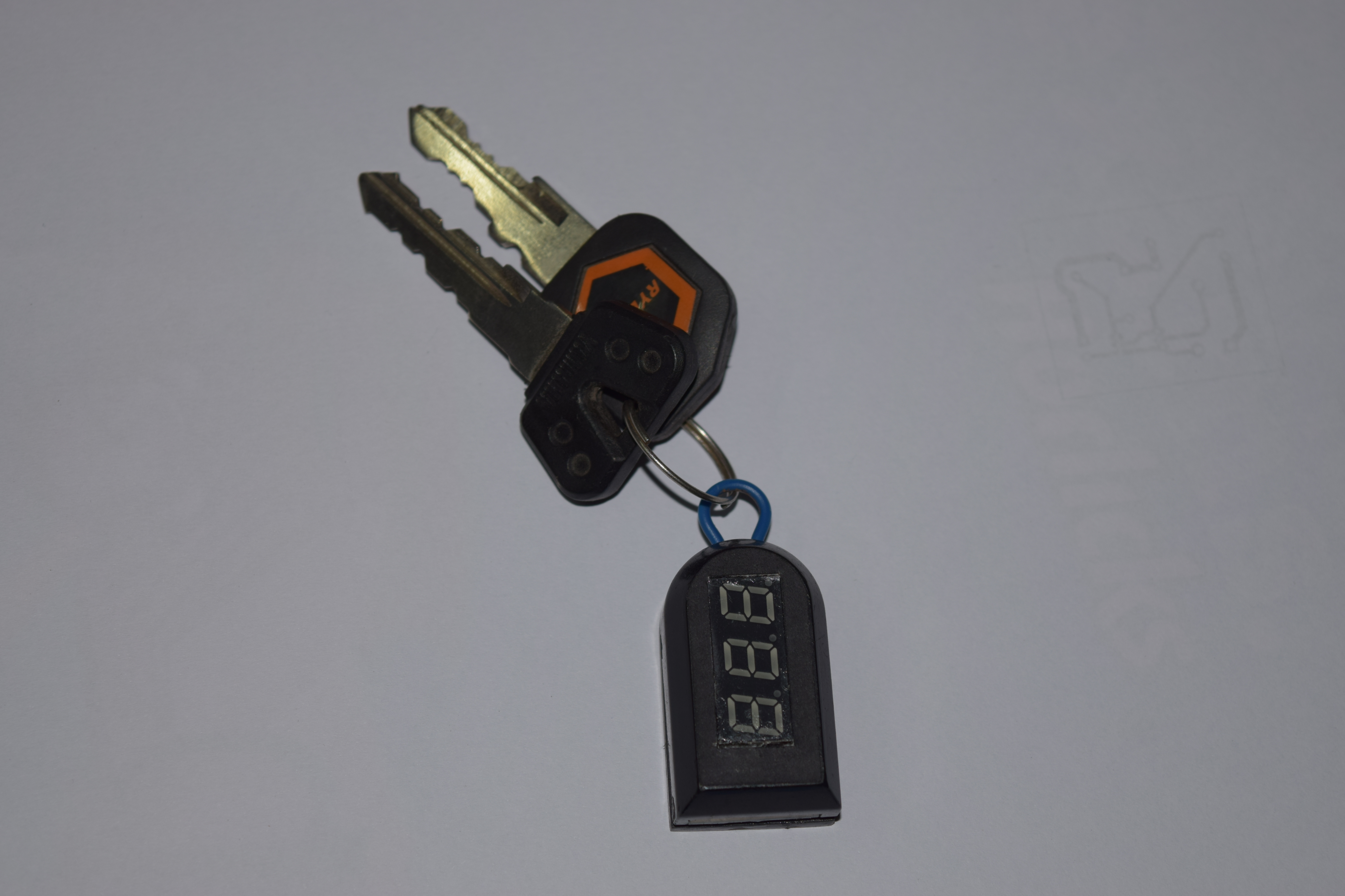 Keychain Voltmeter