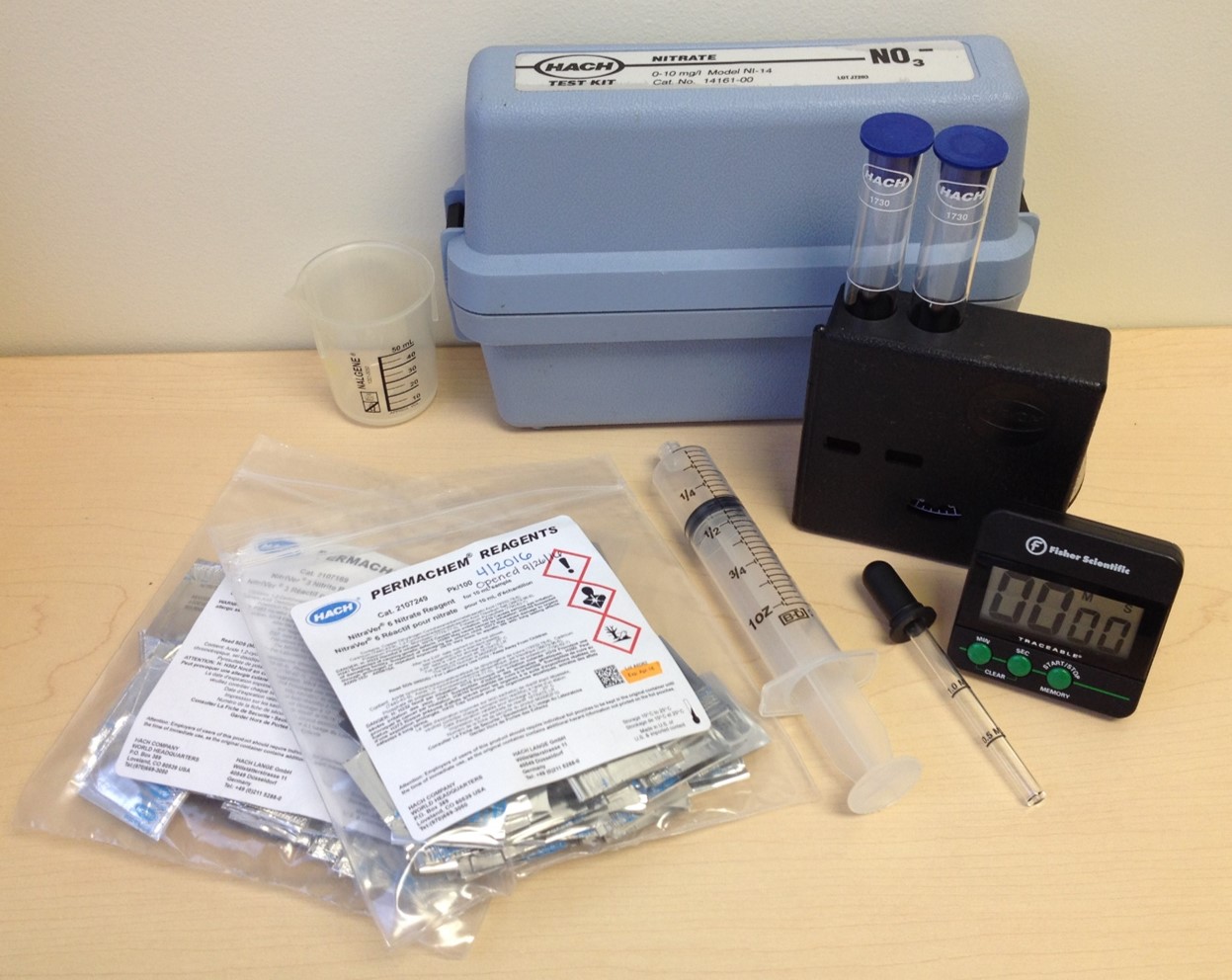 HACH Nitrate LR Test Kit (NI-14)