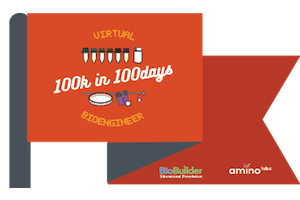 Logo of #100Kbio Challenge